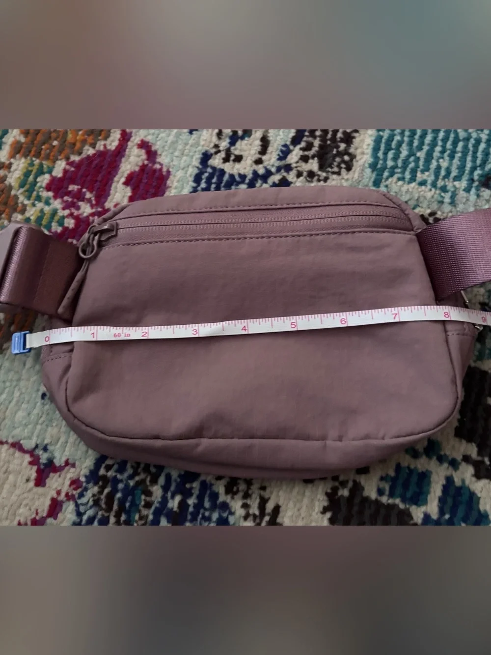 Lululemon Everywhere Belt Bag 1L Purple Ash Crinkle Crossbody